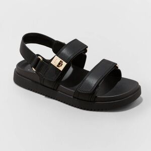 A New Day Jonie Ankle Strap Footbed Sandals
